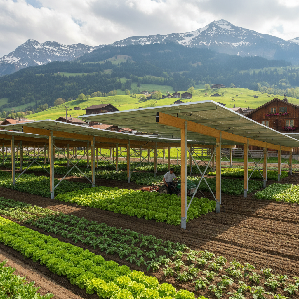 Solarpanels auf Einfamilienhaus in der Schweiz